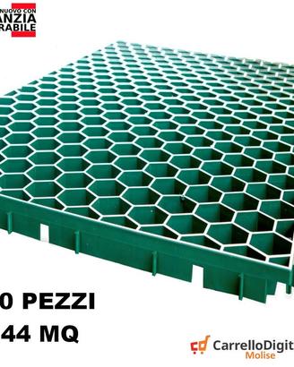 Griglia Salvaprato MADE IN ITALY Carrabile 44Mq