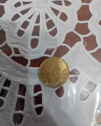200 lire marina militare anno 1897-1997
