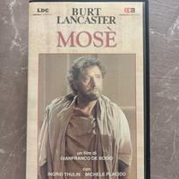 MOSE' - Film - Burt Lancaster - VHS San Paolo 1986