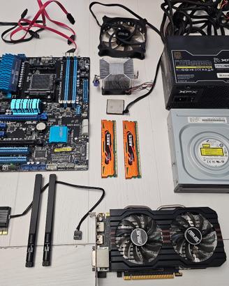 Pc AMD con Asus GTX660