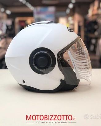 Casco jet i40 semi flat white