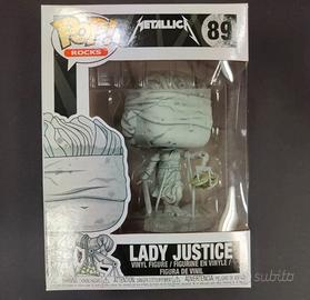 Funko pop Lady Justice Metallica