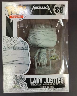 Funko pop Lady Justice Metallica