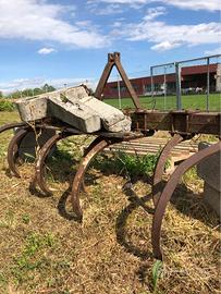 🚜 Vecchio Erpice Agricolo – Ideale per Collezioni