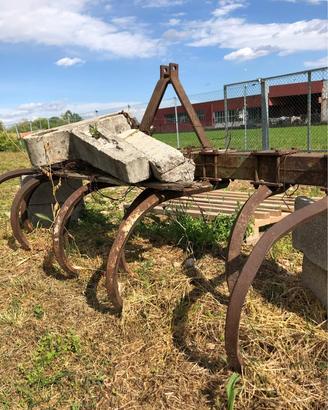 🚜 Vecchio Erpice Agricolo – Ideale per Collezioni