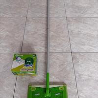 Scopa Swiffer con 21 Panni Cattura Polvere