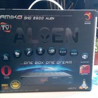 Decoder Amiko SHD 8900 Alien con confezione Origin