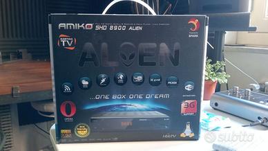 Decoder Amiko SHD 8900 Alien con confezione Origin