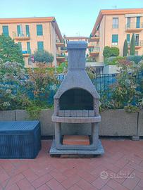 Barbecue in muratura