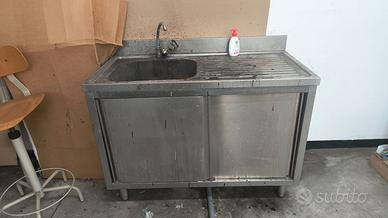 Lavandino In Acciao Inox