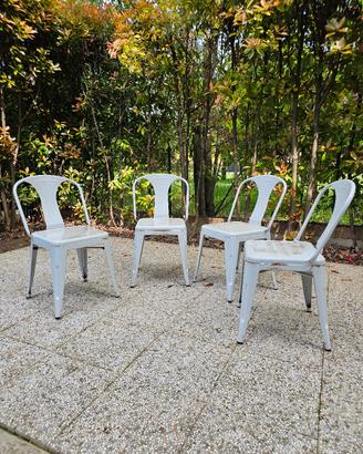 Sedie in ferro da interno o esterno 