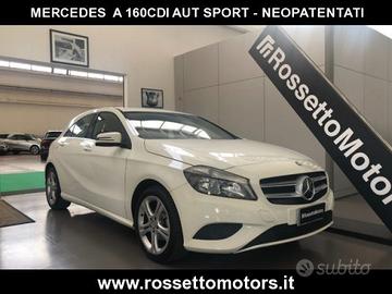 MERCEDES-BENZ A 160 CDI Automatic Sport NEOPATEN