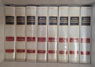Grande dizionario enciclopedico  Utet 26 volumi