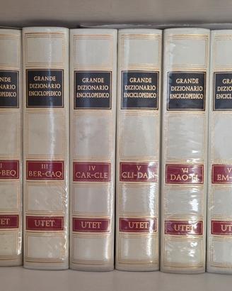 Grande dizionario enciclopedico  Utet 26 volumi