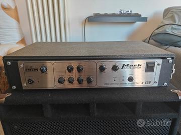 Testata Markbass club s450 + cassa Markbass Std102