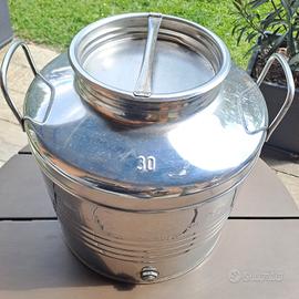Fusto acciaio inox olio