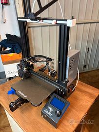 Stampante 3d crealty Ender 3 con upgrade