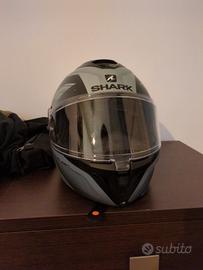 Casco Shark Spartan - nero taglia xs