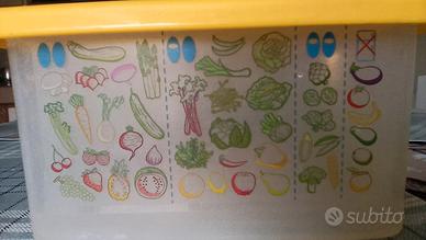 N. 2 Contenitori verdure da Frigo  Tupperware 