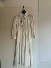 ABITO CHEMISIER MAX MARA WEEKEND 100% COTONE TG.42