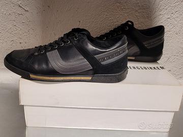 SCARPE BIKKEMBERGS NERE TG 42