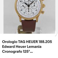 TAG HEUER CRONO MECCANICO