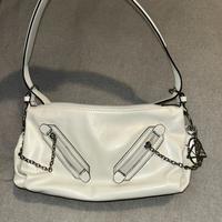 Borsa Armani a spalla bianco nuova