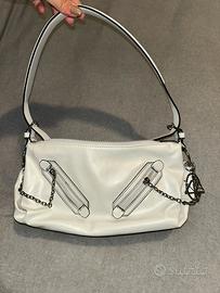Borsa Armani a spalla bianco nuova