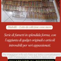 DIABOLIK  GRANDE LOTTO  FUMETTI E GADGET ORIGINALI