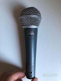 Microfono Vocale Shure BETA 58A, supercardioide
