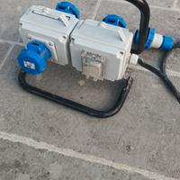   Il quadro elettrico portatile. 