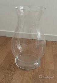 Grande Vaso in Vetro Trasparente – Alto 40cm