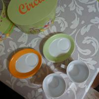 Set di 3 coppie di tazzine da caffè Circus