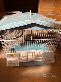Piccola voliera gabbietta per uccellini