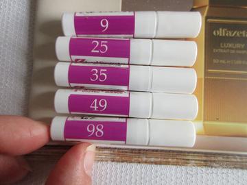 5 profumi in confezione da 3ml