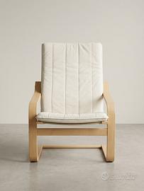 Poltrona relax tipo Poäng IKEA