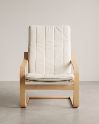 Poltrona relax tipo Poäng IKEA