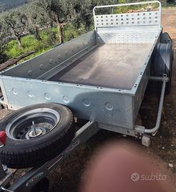 Rimorchio cresci pt6c 750 kg frenato