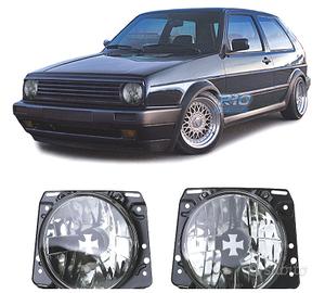 FARI VOLKSWAGEN VW GOLF 2 83-91 IRON CROSS NERO AF