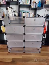 Scarpiera componibile