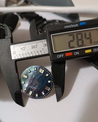 dial quadrante x Seiko nh35 diver sub