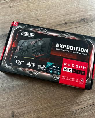 Asus rx570 EXPEDITION - MAI USATA