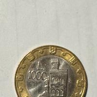 Moneta San Marino 1000 lire 1997 rara