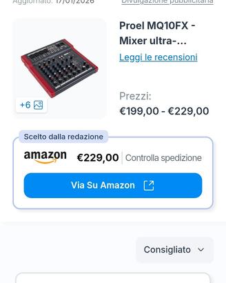 mixer più casse per live e  dj o karaoke 