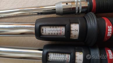 Set 3 dinamometriche USAG  - da 5 a 340 Nm