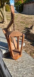 2 applique in legno