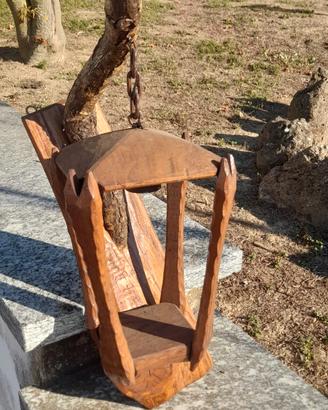 2 applique in legno