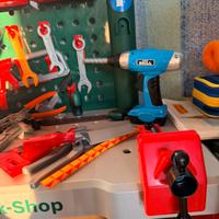 Banco attrezzi da bambino