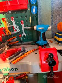 Banco attrezzi da bambino