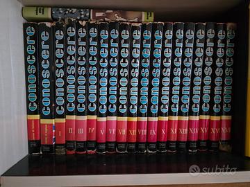 Enciclopedia Conoscere completa 23 volumi